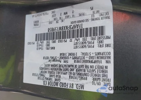 2011 Ford Focus Se z USA, uszkodzony, nr VIN 1FAHP3FNXBW159858